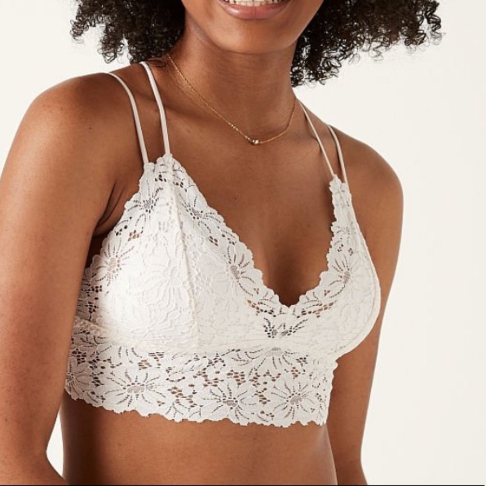 Pink By Victoria’s Secret - White Bralette